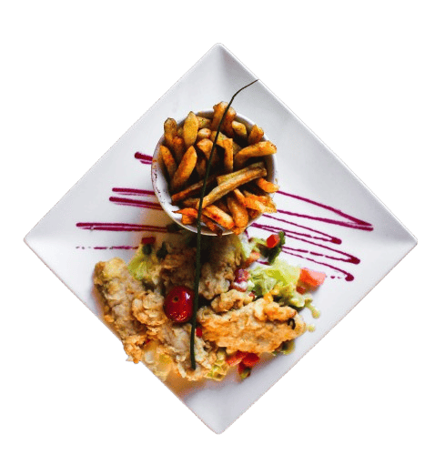 Délicieux plat de restaurant